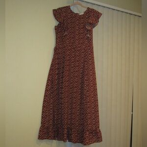 Maroon and Red polkadot